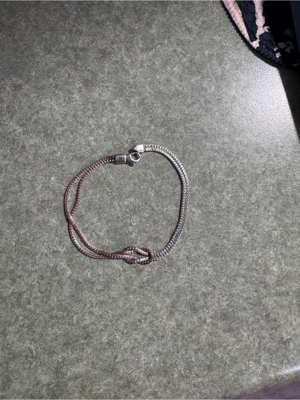 Two-Tone Silver & Rose Gold Women’s John Hardy Bracelet